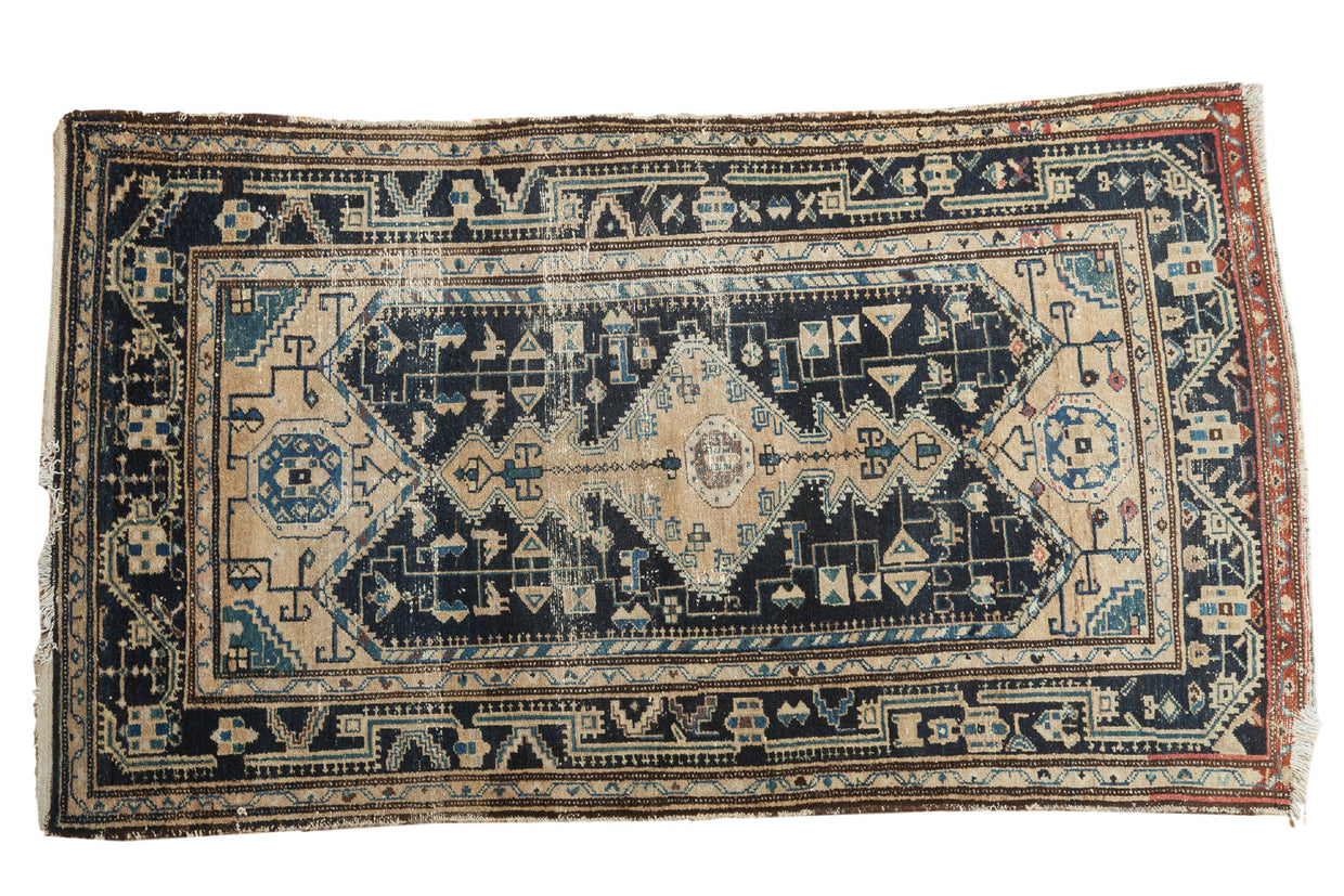 Distressed Malayer Rug