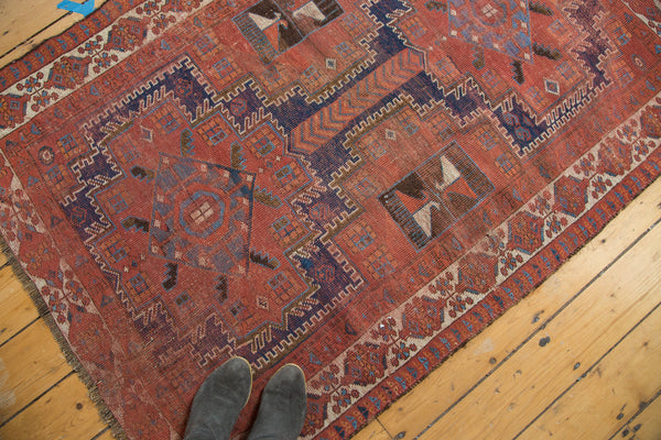 Distressed Afshar Rug