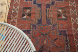 Distressed Afshar Rug