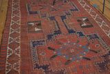 Distressed Afshar Rug
