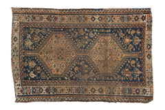 Distressed Qashqai Rug