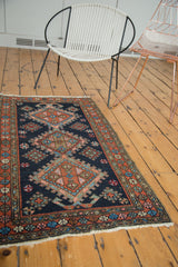 Vintage Lanbaran Heriz Rug