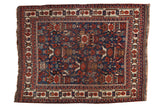 3.5x5 Distressed Antique Qashqai Rug // ONH Item ee002806