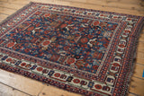 3.5x5 Distressed Antique Qashqai Rug // ONH Item ee002806 Image 2