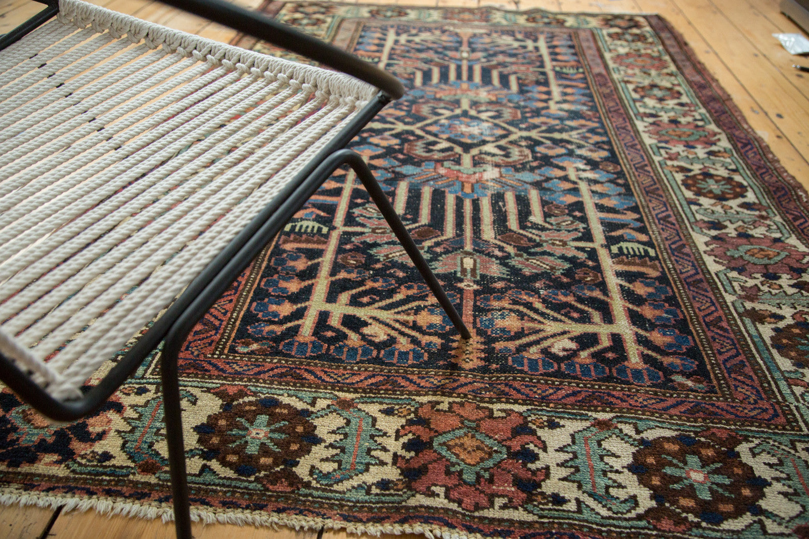 Distressed Baktiari Rug