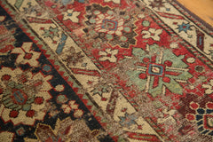 Distressed Antique Fine Caucasian Carpet