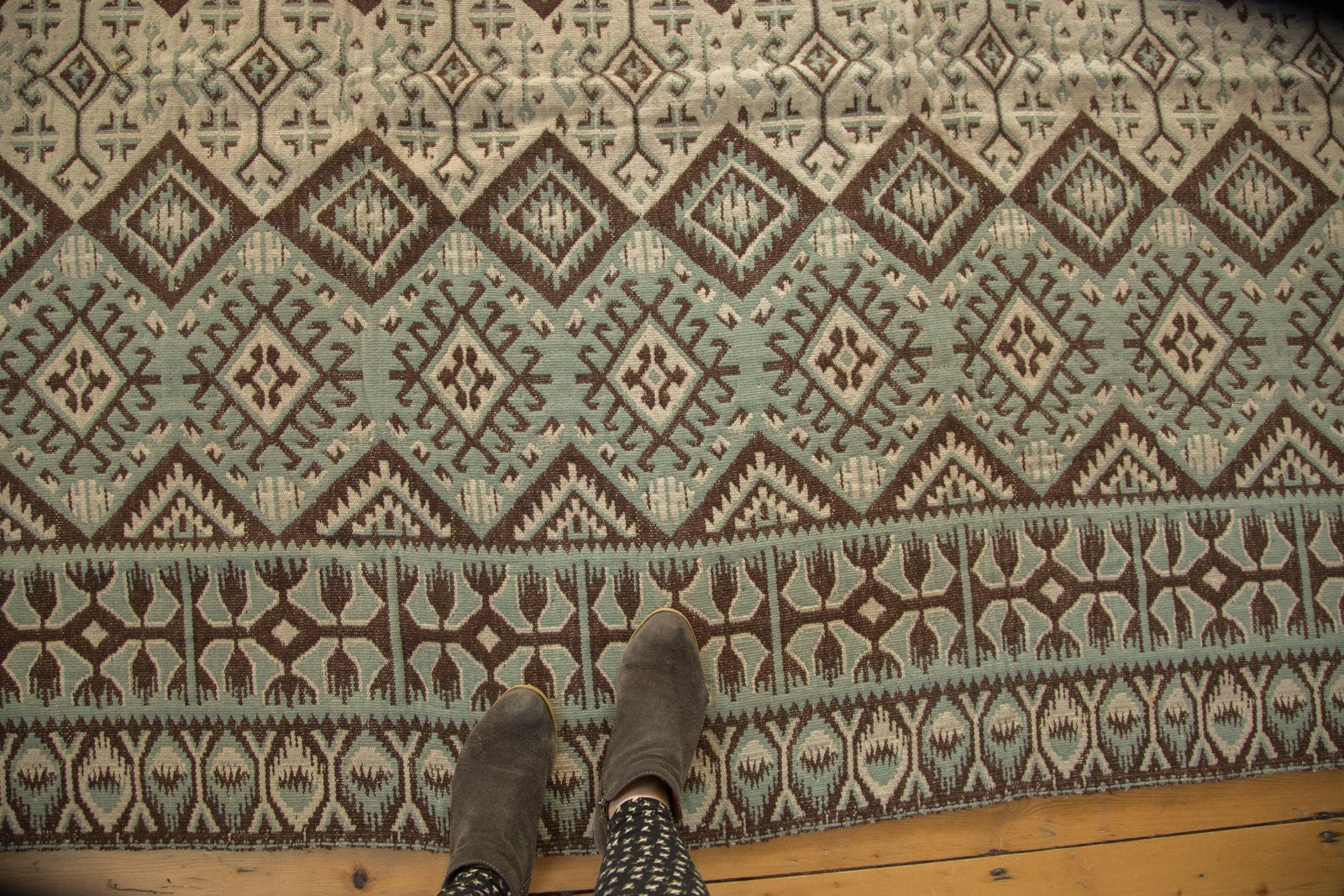  Vintage Kilim Carpet / Item ee002837 image 2