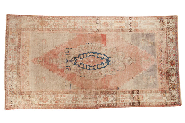 Vintage Distressed Oushak Rug Runner / ONH Item EE002839