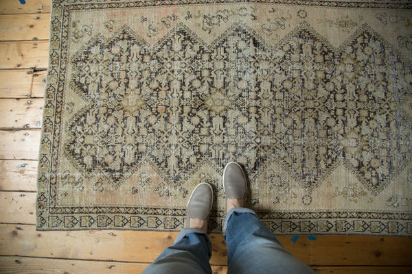 Antique Distressed Malayer Rug