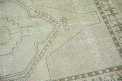 Vintage Distressed Oushak Rug Runner