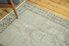 Vintage Distressed Oushak Rug Runner