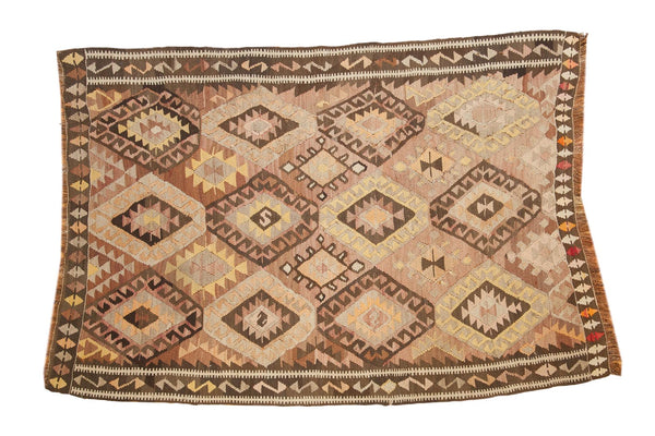 4x6.5 Vintage Kilim Rug // ONH Item ee002843