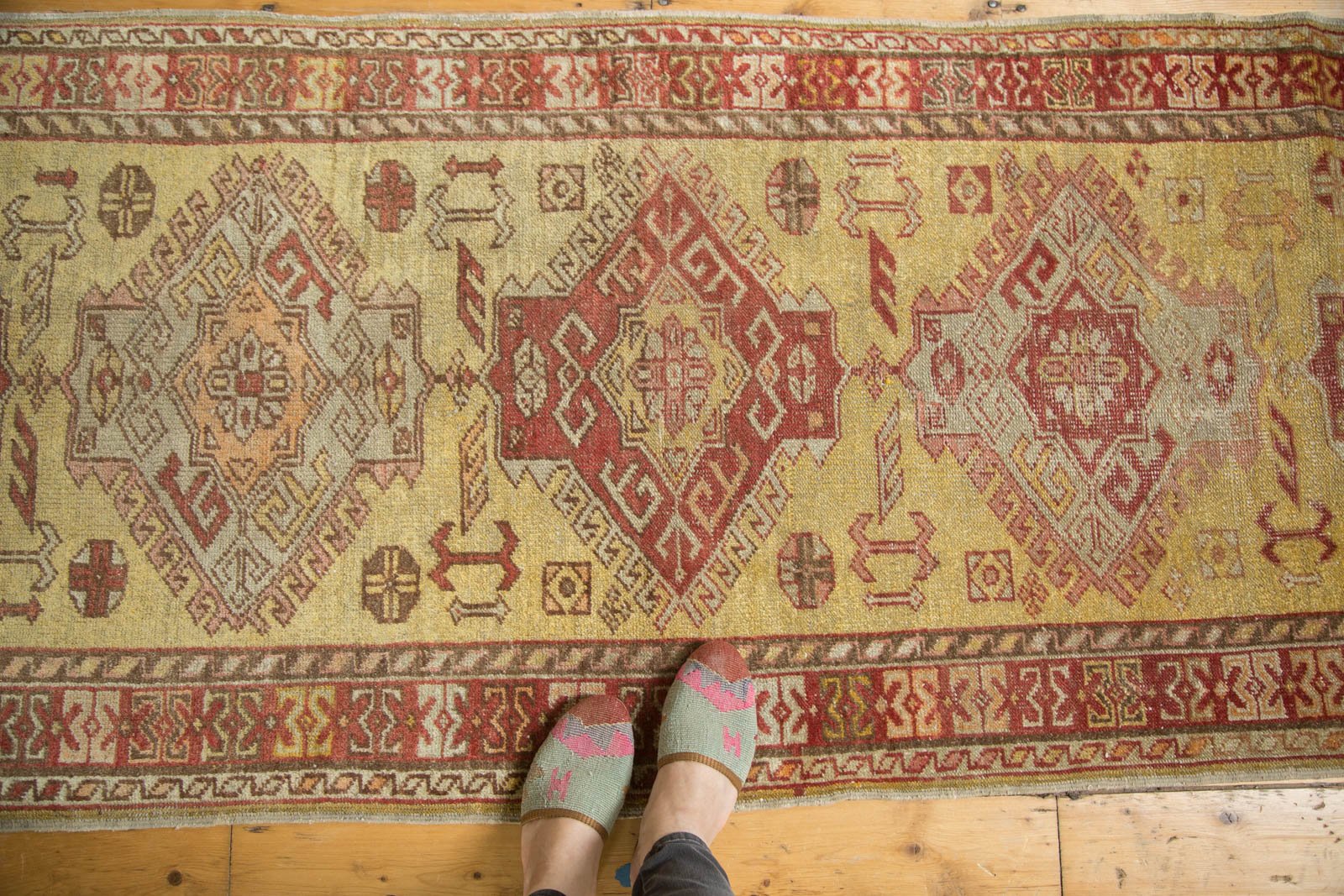 3x11 Vintage Oushak Rug Runner // ONH Item ee002847 Image 1