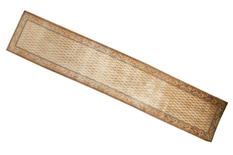 3x15.5 Vintage Tabriz Rug Runner // ONH Item ee002850