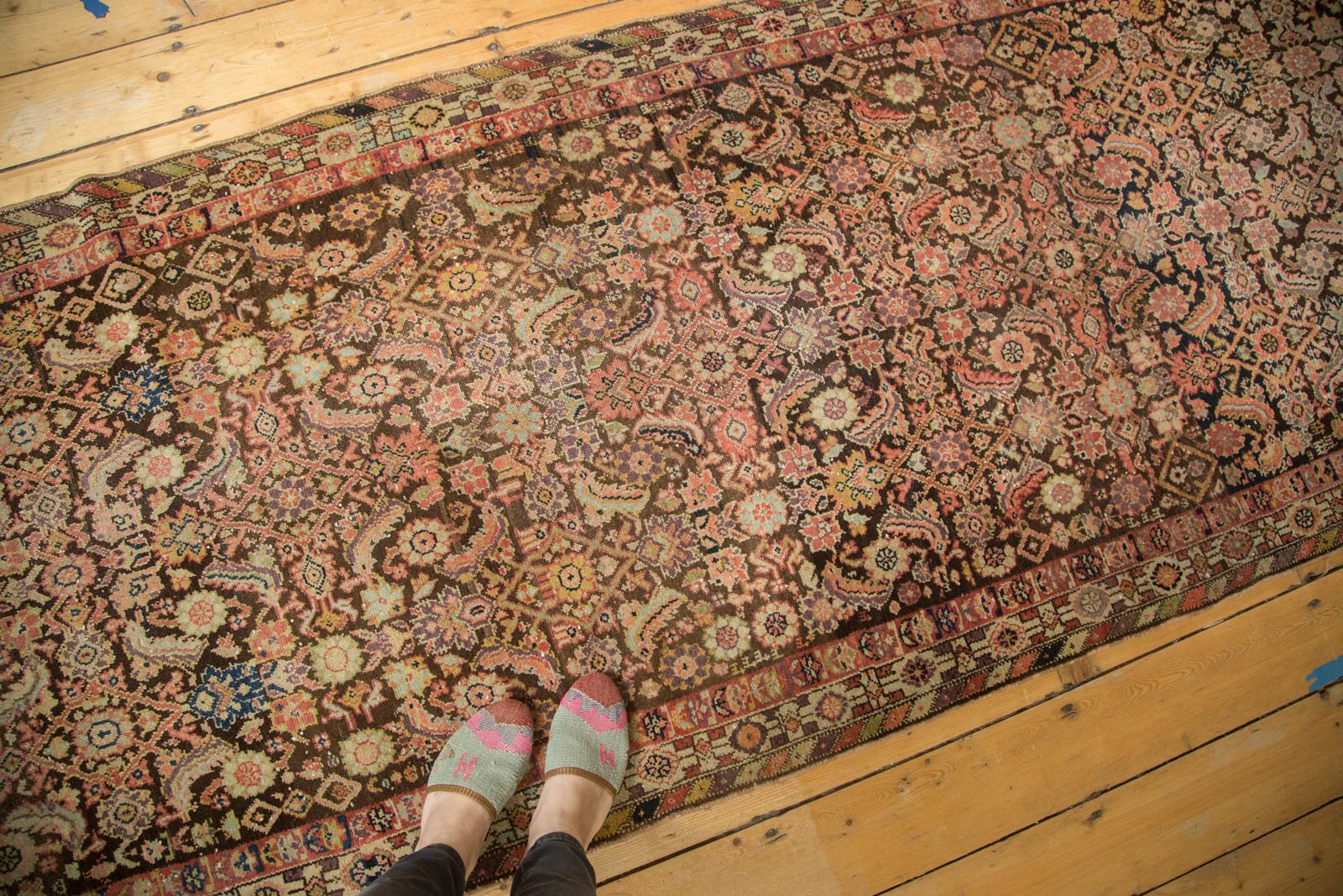 3.5x14 Vintage Malayer Rug Runner // ONH Item ee002854 Image 1