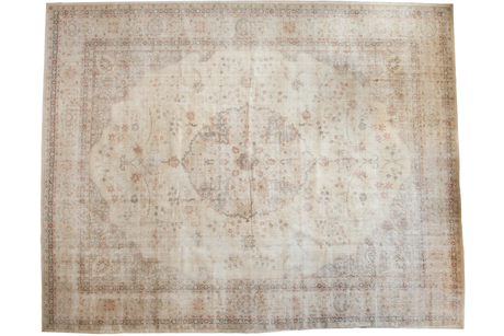 11.5x15 Vintage Distressed Sparta Carpet // ONH Item ee002862