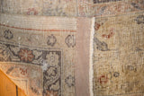 Distressed vintage Sparta rug texture with even wear and fully secured side binding.