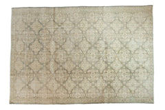 7x10.5 Vintage Distressed Oushak Carpet // ONH Item ee002866