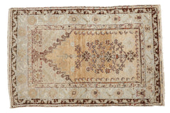 Vintage Prayer Oushak Rug