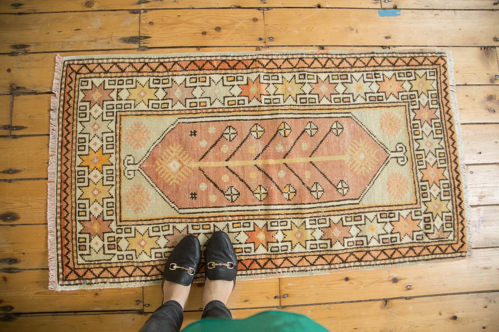 Vintage Oushak Rug