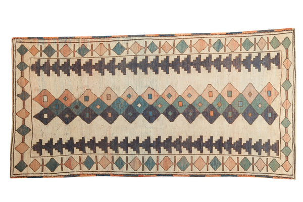 Vintage Distressed Dosmealti Rug