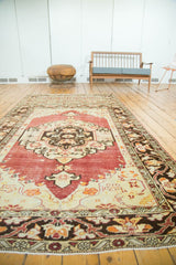 5.5x9.5 Vintage Distressed Oushak Carpet // ONH Item ee002884 Image 3