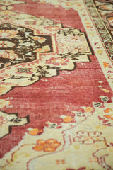 5.5x9.5 Vintage Distressed Oushak Carpet // ONH Item ee002884 Image 4