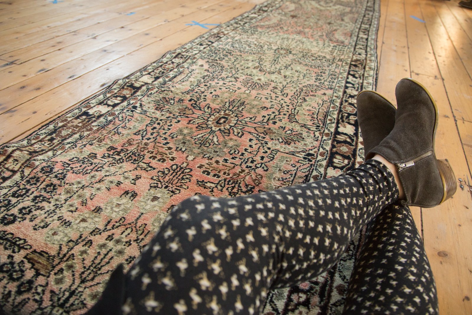 Vintage Lilihan Rug Runner