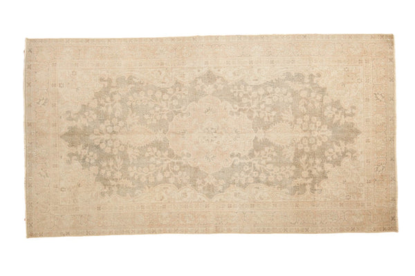 3x7 Vintage Distressed Oushak Rug Runner // ONH Item ee002896