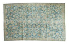 Vintage Distressed Tabriz Carpet