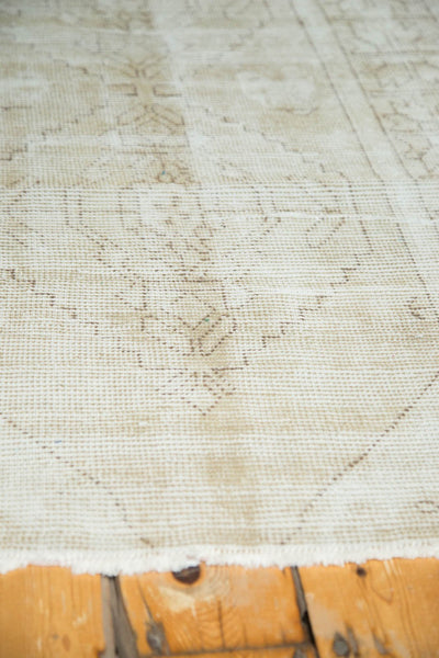 Vintage Distressed Oushak Rug Runner