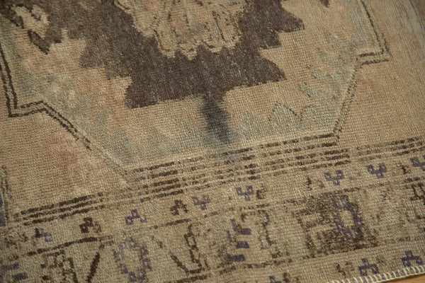 Vintage Distressed Oushak Rug Runner