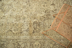  Vintage Distressed Meshed Carpet / Item ee002913 image 4