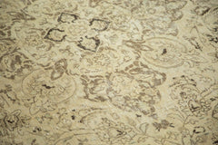 Vintage Distressed Meshed Carpet / Item ee002913 image 10