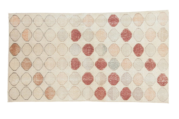 Vintage Distressed Oushak Rug Runner