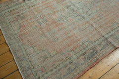  Vintage Distressed Oushak Carpet / Item ee002922 image 6