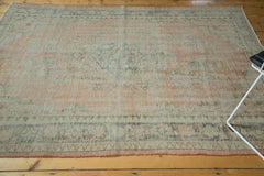  Vintage Distressed Oushak Carpet / Item ee002922 image 8