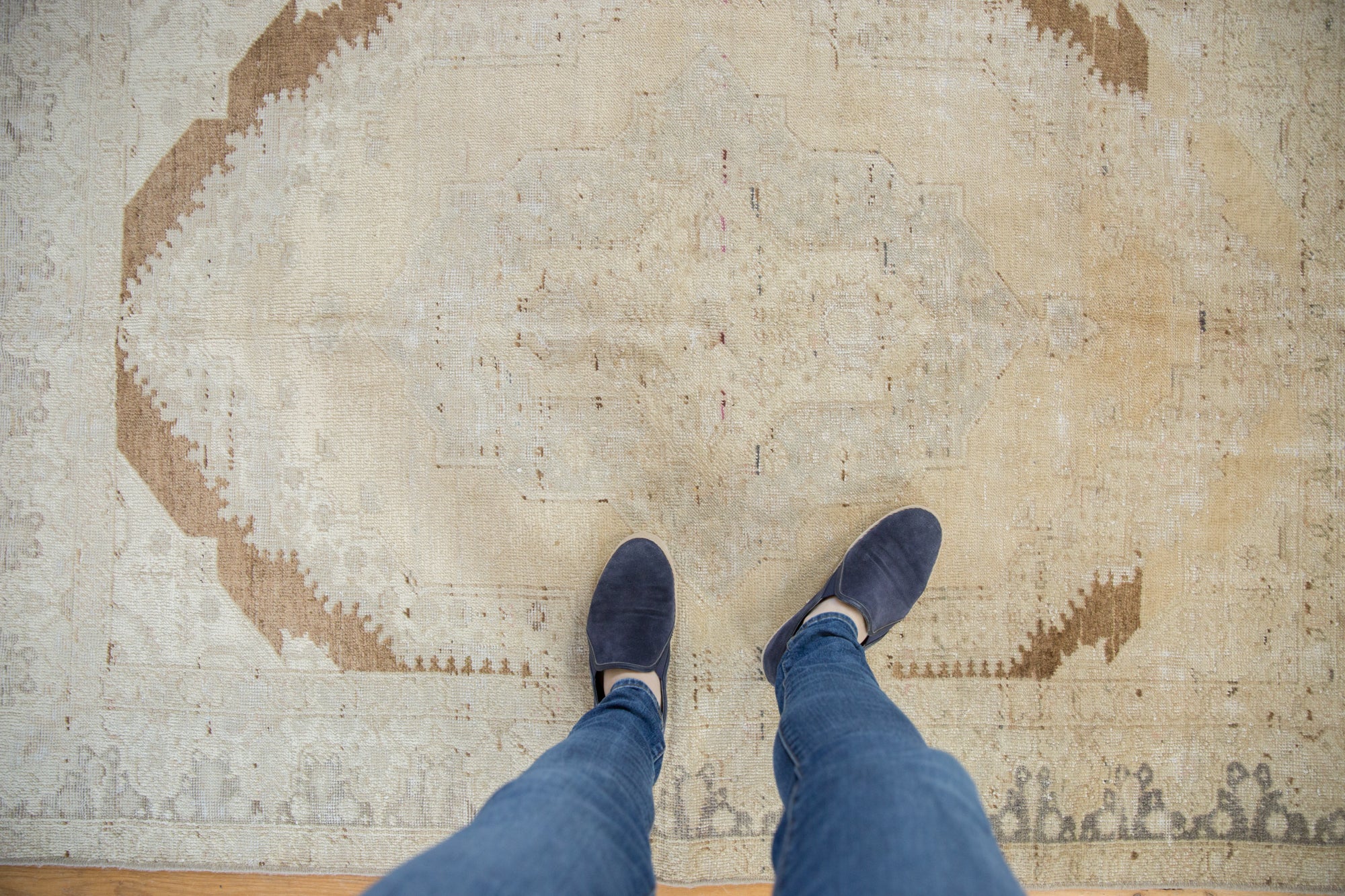 4.5x6 Distressed Oushak Rug // ONH Item ee002924 Image 1