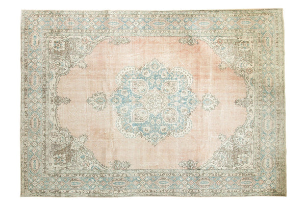 8'6" x 11'11" Vintage Distressed Oushak Carpet / Item ee002927 image 1