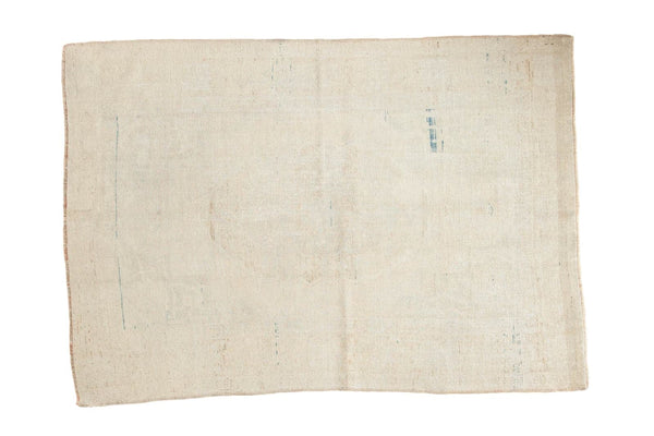 Vintage Distressed Oushak Rug