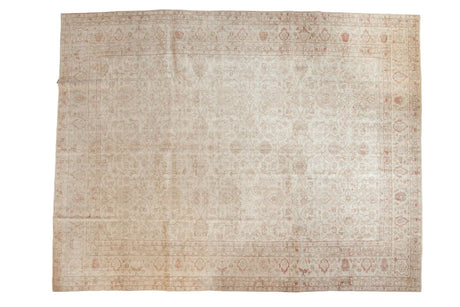 9.5x12 Vintage Distressed Oushak Carpet // ONH Item ee002947