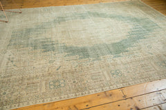  Vintage Distressed Oushak Carpet / Item ee002956 image 5