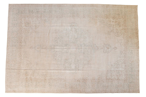 8.5x12.5 Vintage Distressed Oushak Carpet // ONH Item ee002958