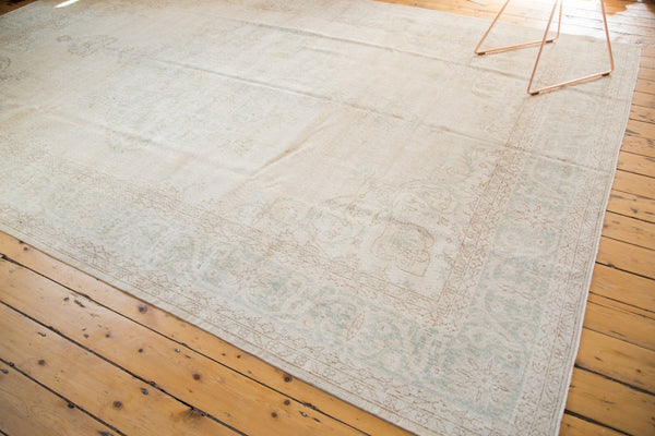 8.5x12.5 Vintage Distressed Oushak Carpet // ONH Item ee002958 Image 4