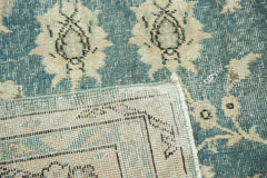 Vintage Distressed Oushak Carpet