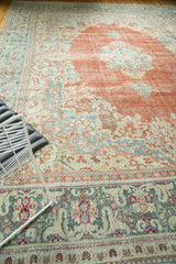 10x13.5 Vintage Distressed Arak Carpet // ONH Item ee002962 Image 4