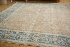 9.5x13.5 Vintage Distressed Meshed Carpet // ONH Item ee002965 Image 1