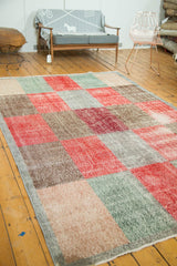 6.5x10 Vintage Distressed Modern Oushak Carpet // ONH Item ee002966 Image 2