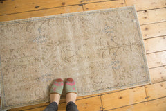 Vintage Distressed Meshed Rug