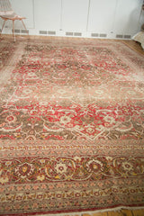  Vintage Distressed Tabriz Carpet / Item ee002972 image 4